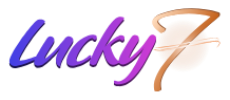 Lucky 7 footer logo